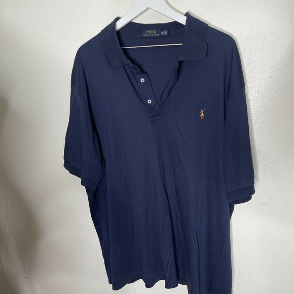 Polo Ralph Lauren Short Sleeve Navy Polo Golf - Picture 2 of 7